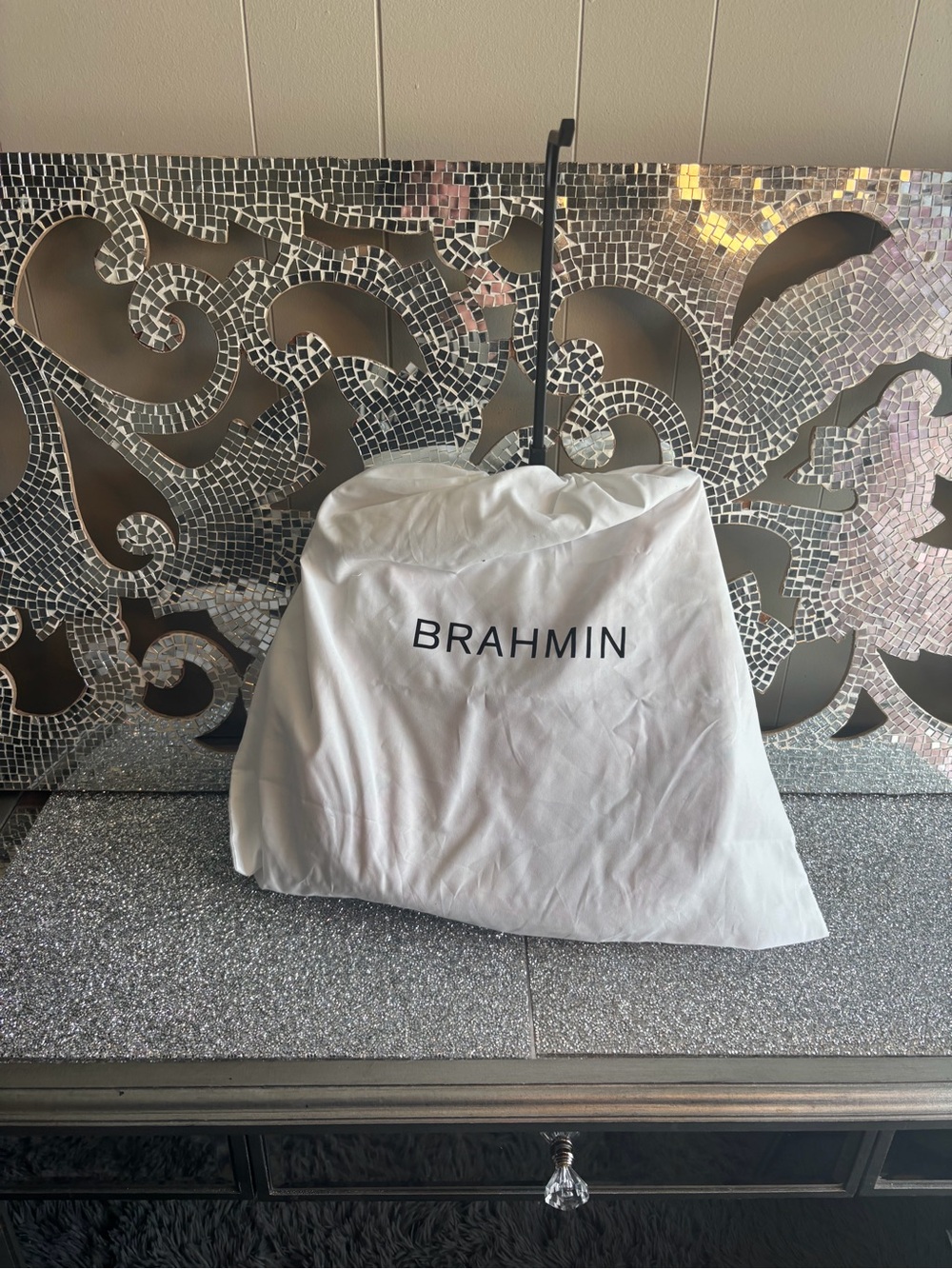 ⭐️Brahmin Fallon Perennial Melbourne DI Leather Shoulder Bag - Picture 4 of 10